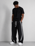 Striped Fleece Pants