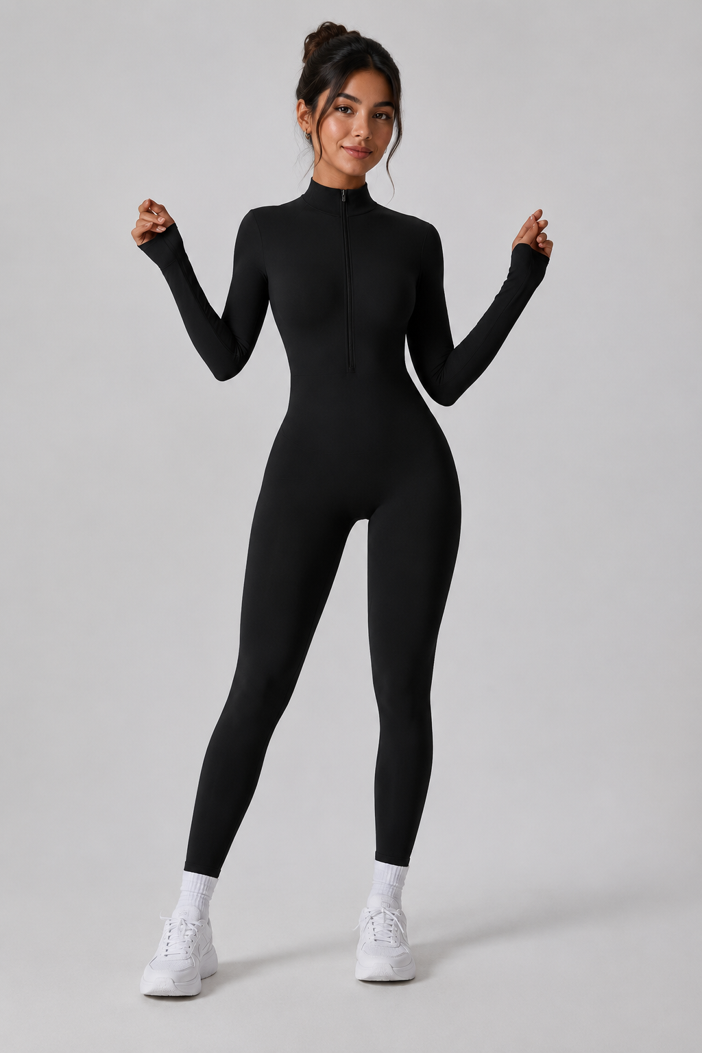 Flex Fit Zip Jumpsuit