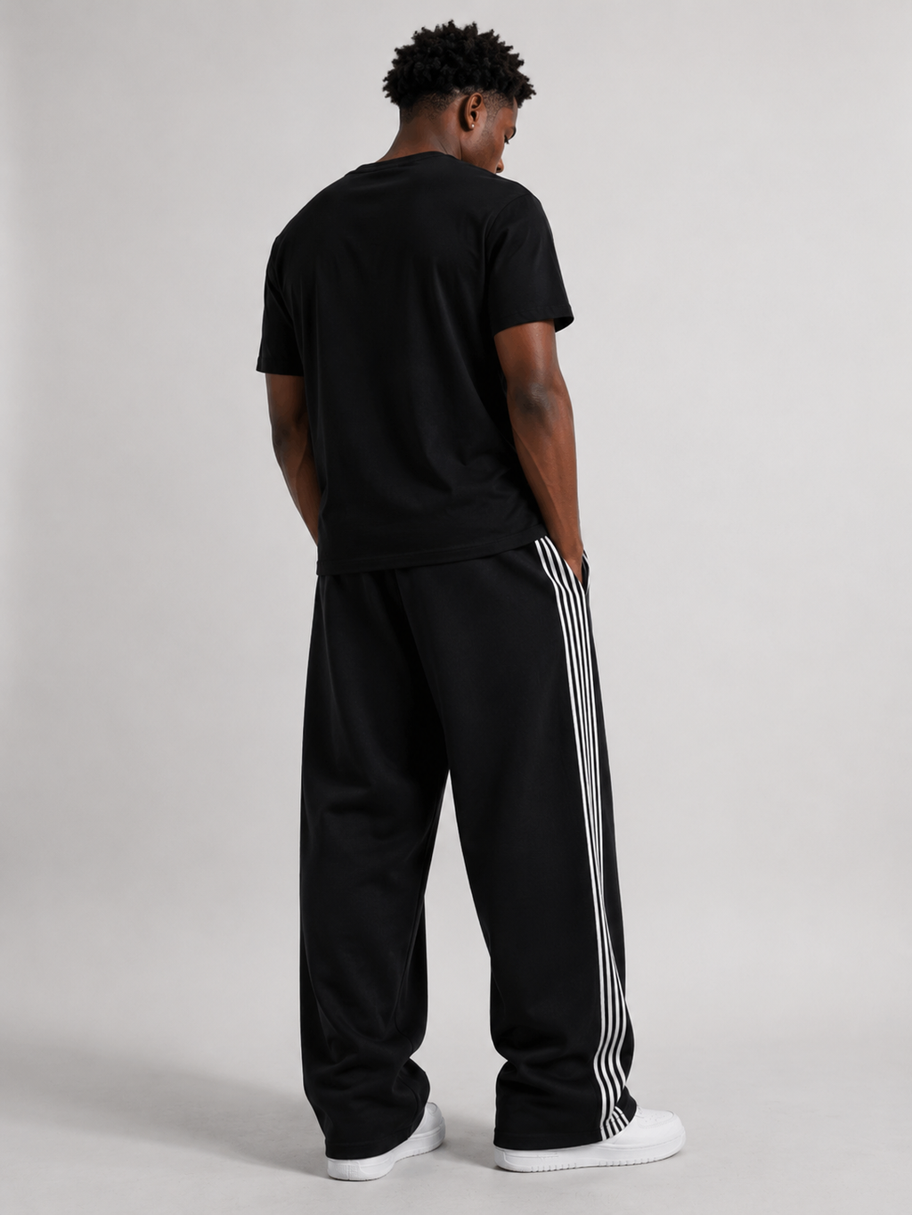Striped Fleece Pants