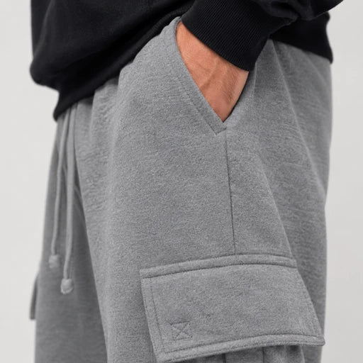 Fleece Cargo Pants