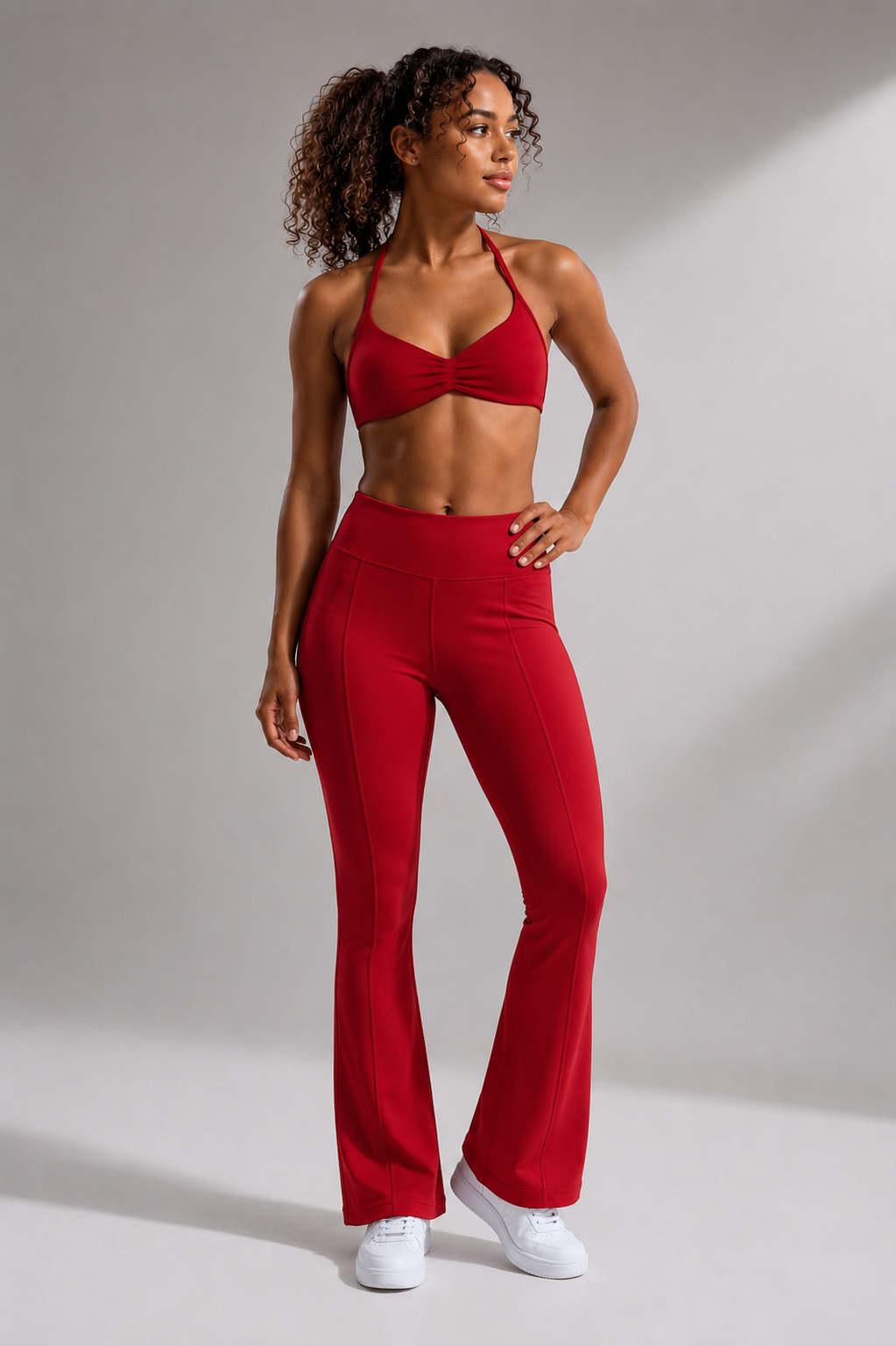 Halter Back Sports Bra