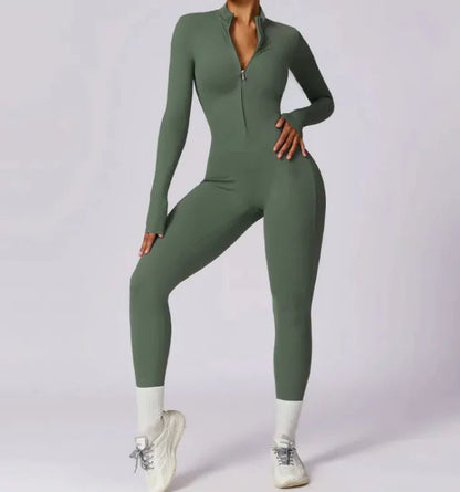 Flex Fit Zip Jumpsuit - Vanguard Athletics