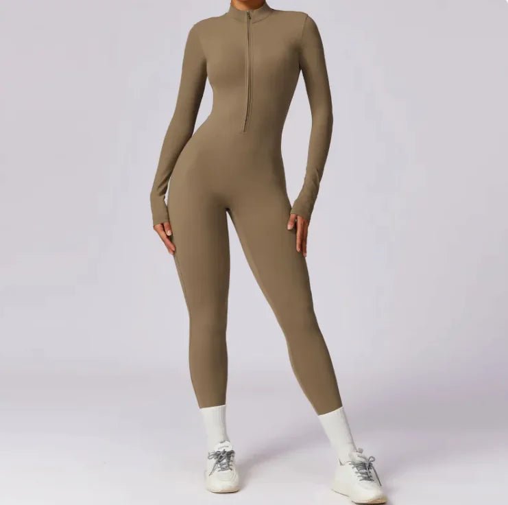 Flex Fit Zip Jumpsuit - Vanguard Athletics