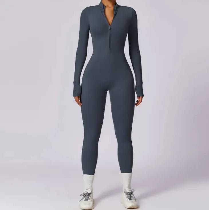 Flex Fit Zip Jumpsuit - Vanguard Athletics