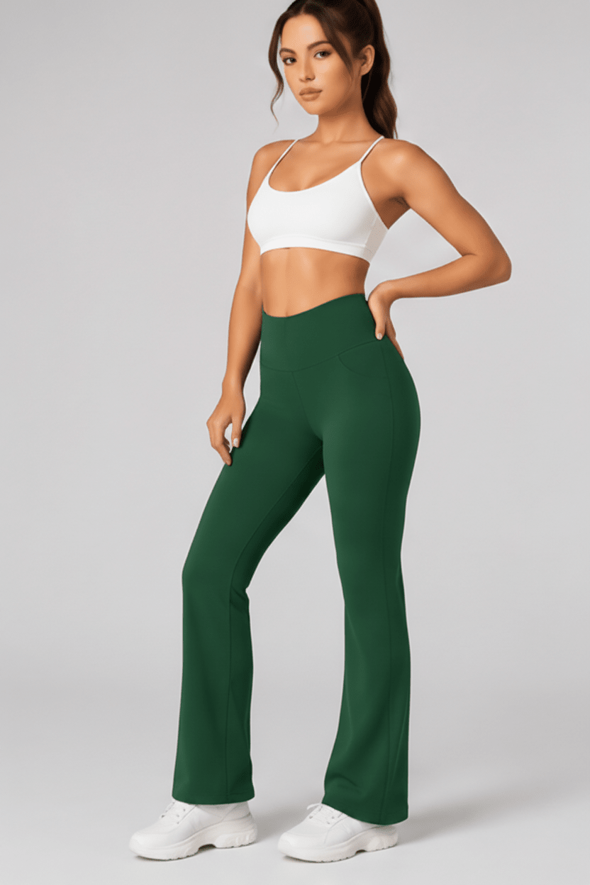 High Waist Flared Pants - Vanguard Athletics
