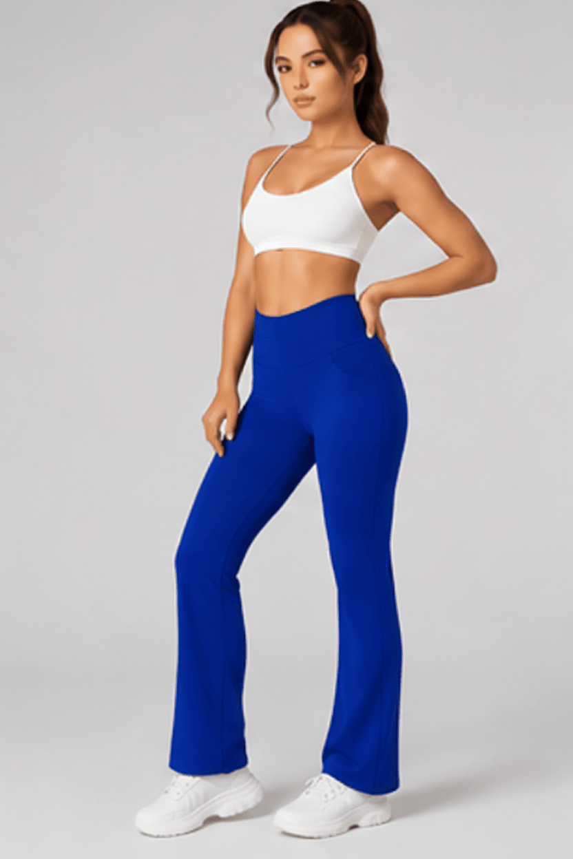 High Waist Flared Pants - Vanguard Athletics
