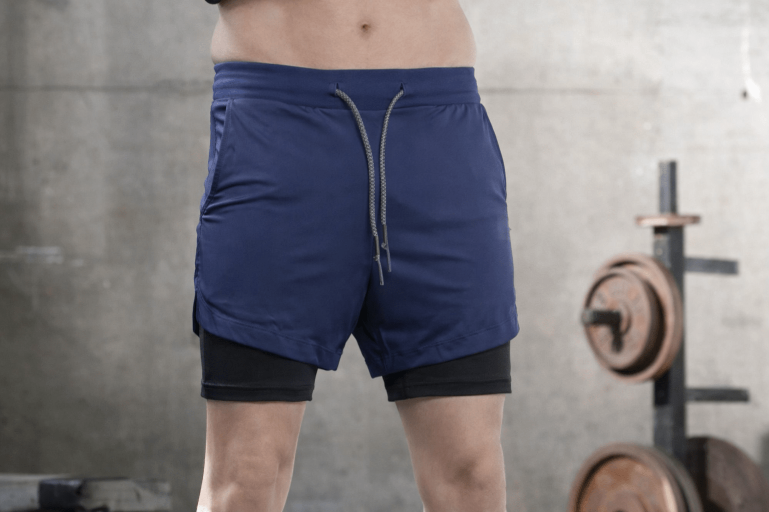 Mens shorts with compression - Vanguard Athletics