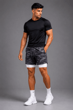 Mens shorts with compression - Vanguard Athletics