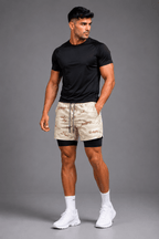Mens shorts with compression - Vanguard Athletics