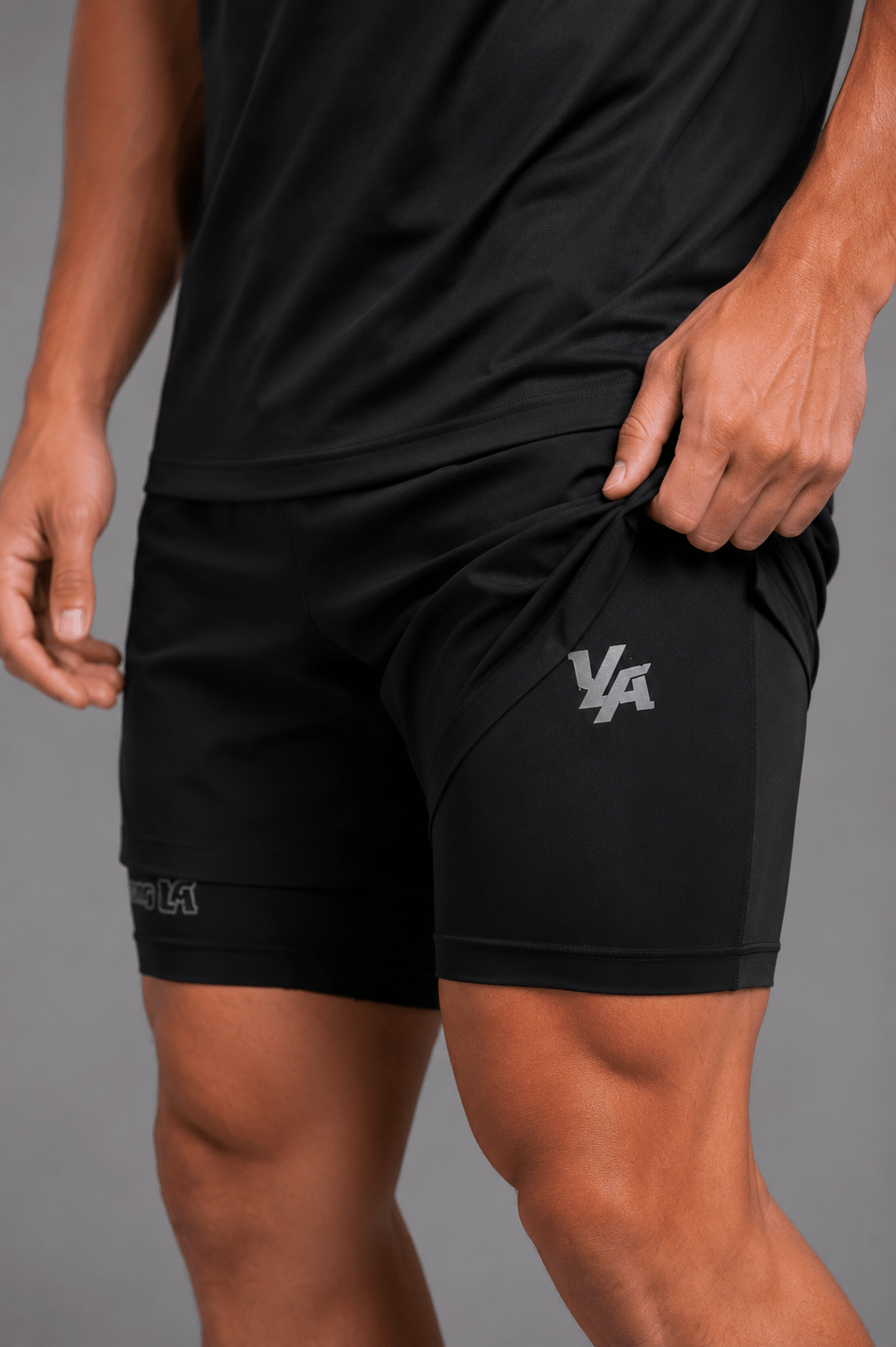 Mens shorts with compression - Vanguard Athletics
