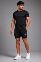 Mens shorts with compression - Vanguard Athletics