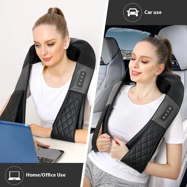 Neck Massager Kneading Heat Wrap - Vanguard Athletics