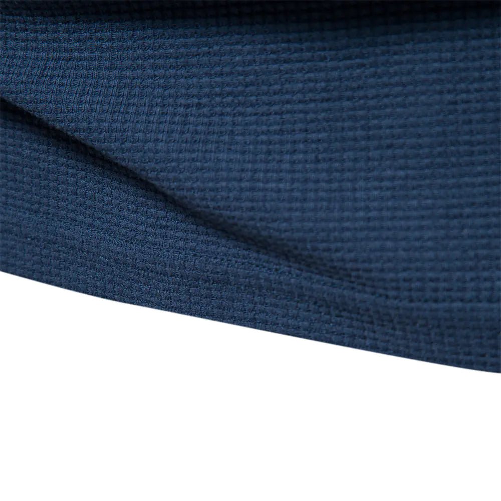 Plain Waffle Knit Shirt - Vanguard Athletics