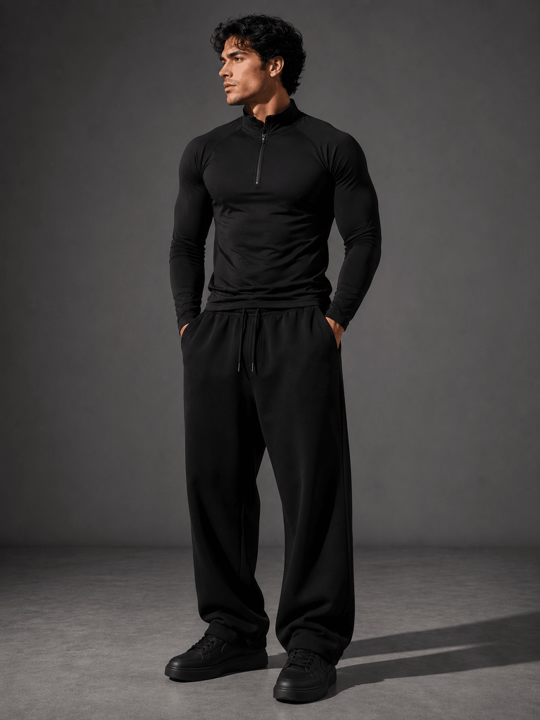 Quarter Zip Shirt - Vanguard Athletics