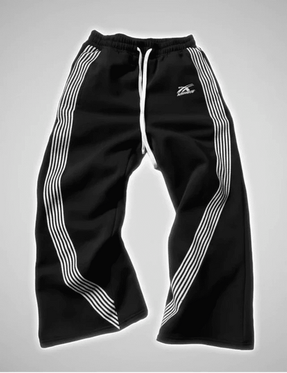 Unisex Striped Fleece Pants - Vanguard Athletics