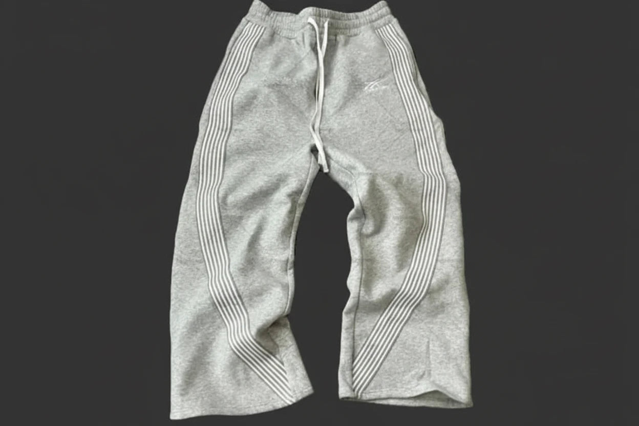 Unisex Striped Fleece Pants - Vanguard Athletics