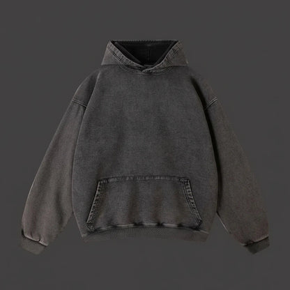 Vintage Wash Oversized Hoodie - Vanguard Athletics