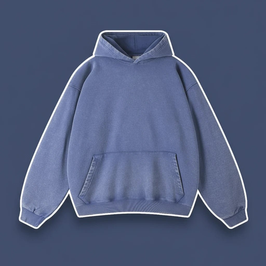 Vintage Wash Oversized Hoodie - Vanguard Athletics