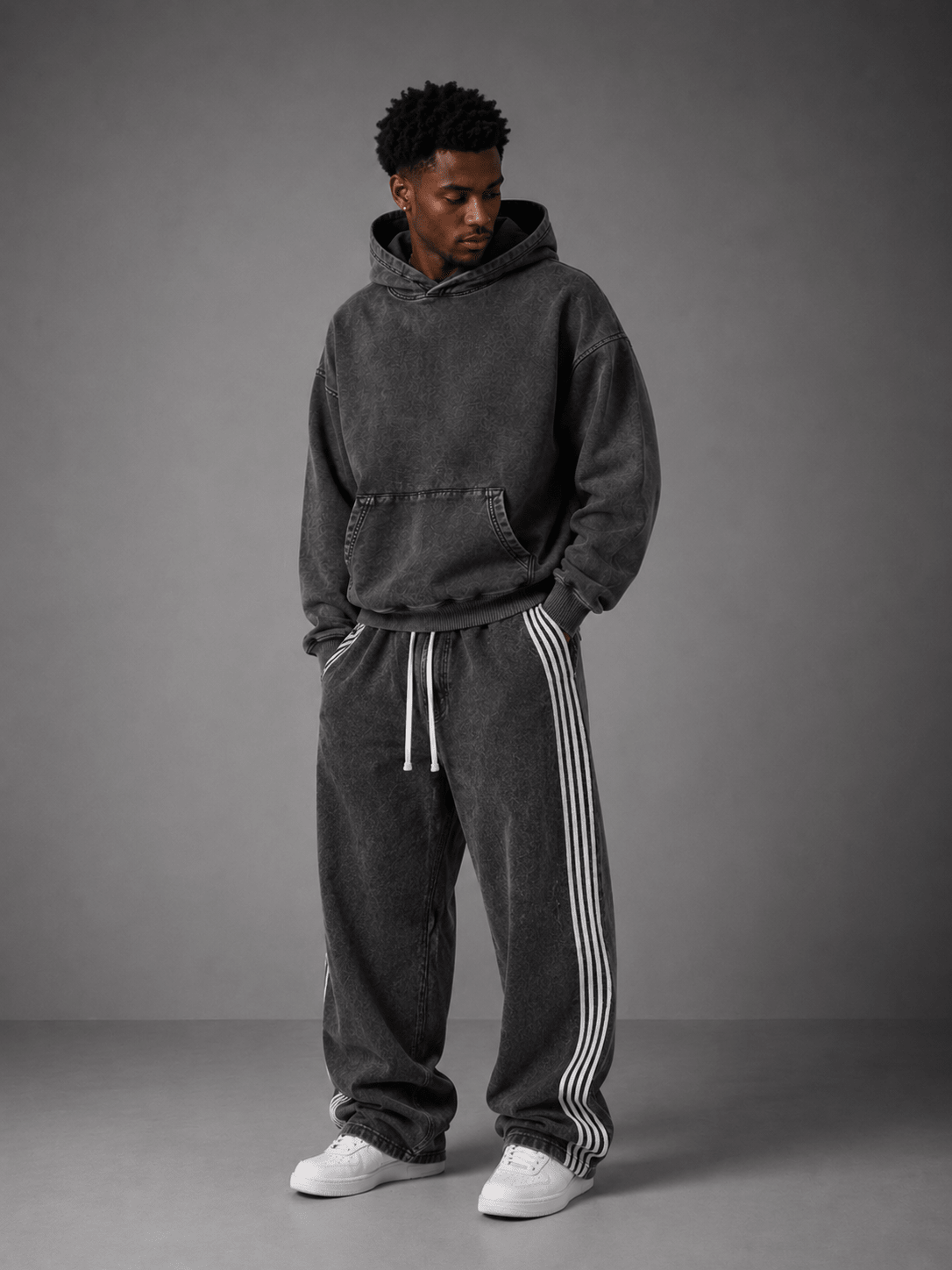 Vintage Wash Oversized Hoodie - Vanguard Athletics
