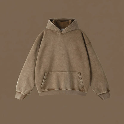 Vintage Wash Oversized Hoodie - Vanguard Athletics