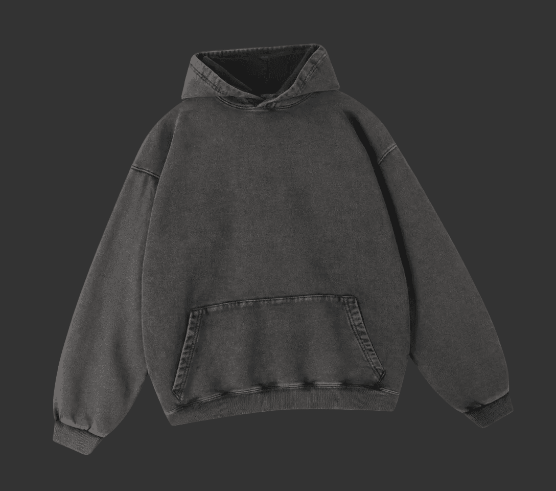 Vintage Wash Oversized Hoodie - Vanguard Athletics