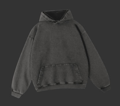 Vintage Wash Oversized Hoodie - Vanguard Athletics